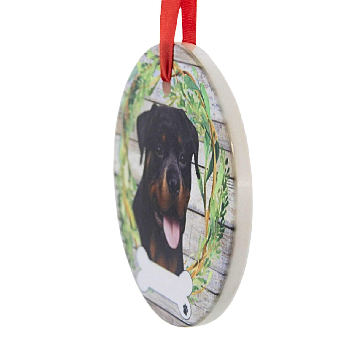 E & S Imports Ceramic Rottweiler Ornament - - SBKGifts.com