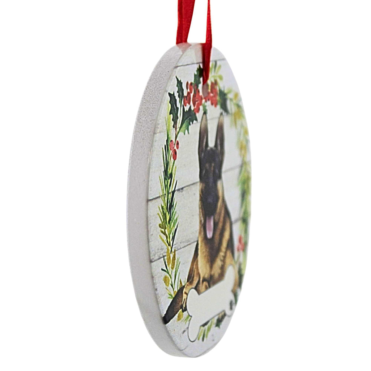E & S Imports Ceramic German Shepherd Ornament - - SBKGifts.com