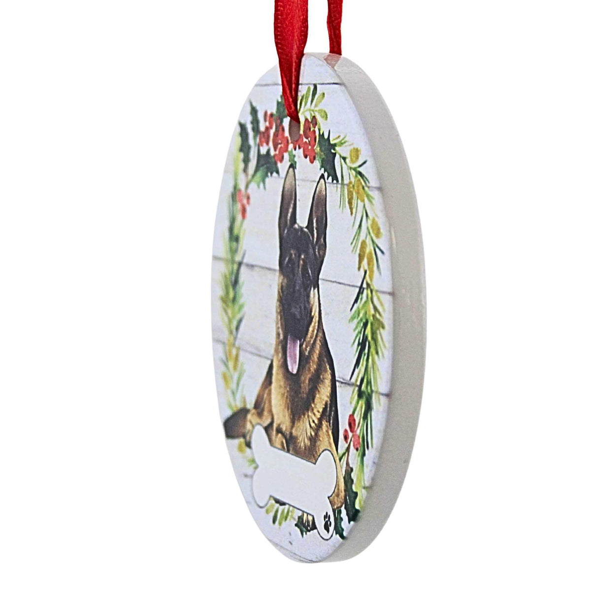 E & S Imports Ceramic German Shepherd Ornament - - SBKGifts.com