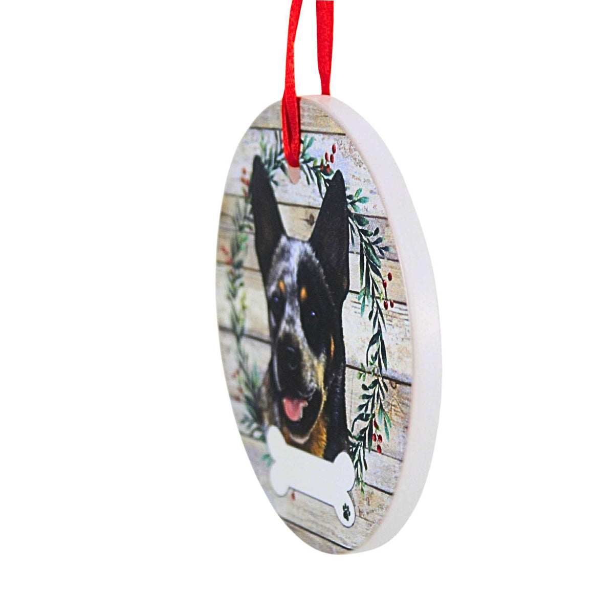 E & S Imports Ceramic Australian Cattle Dog Ornament - - SBKGifts.com