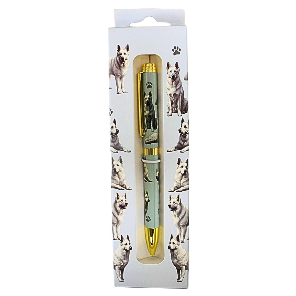 66550 White German Shepherd Ballpoint Pen 73675W