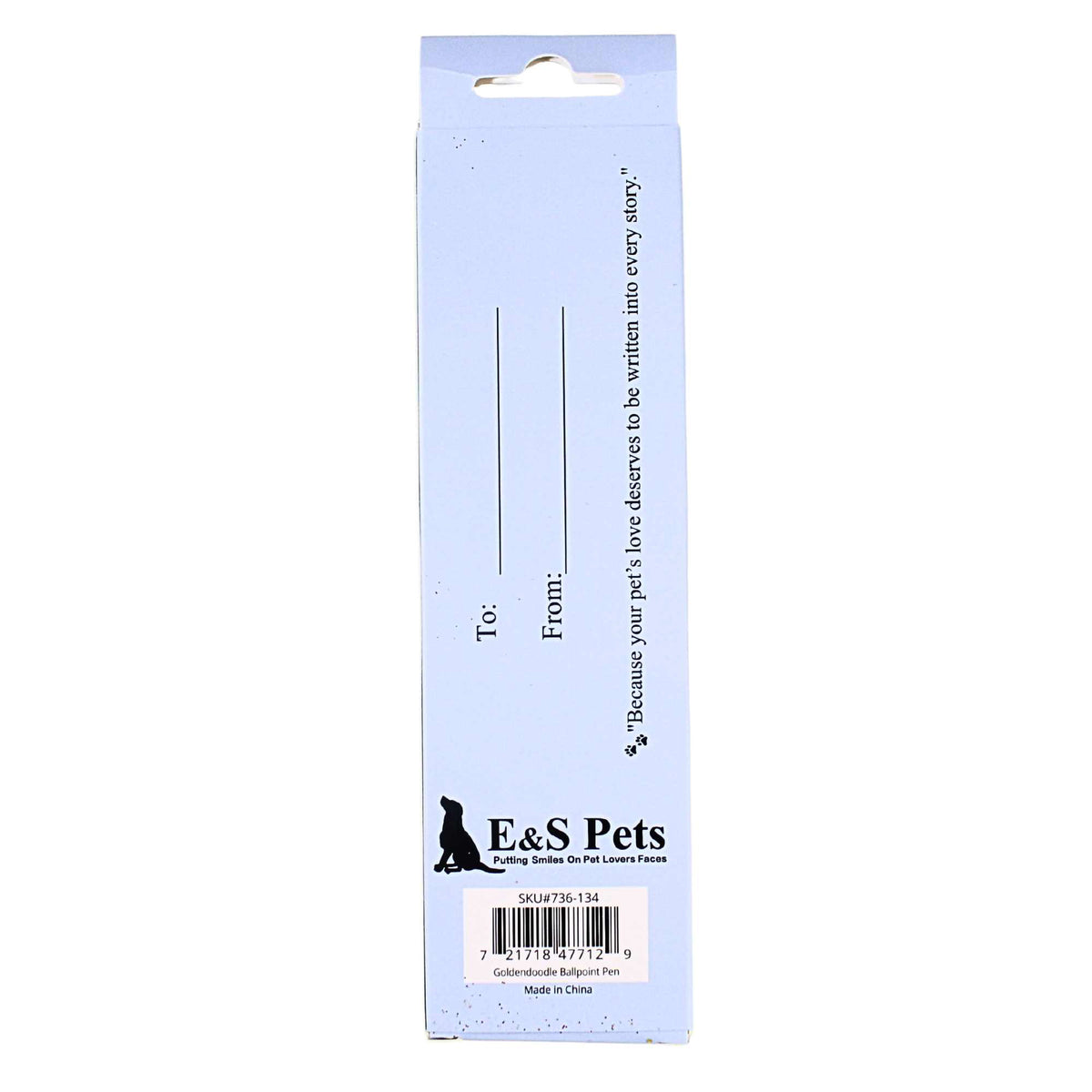 E & S Imports Goldendoodle Ballpoint Pen - - SBKGifts.com