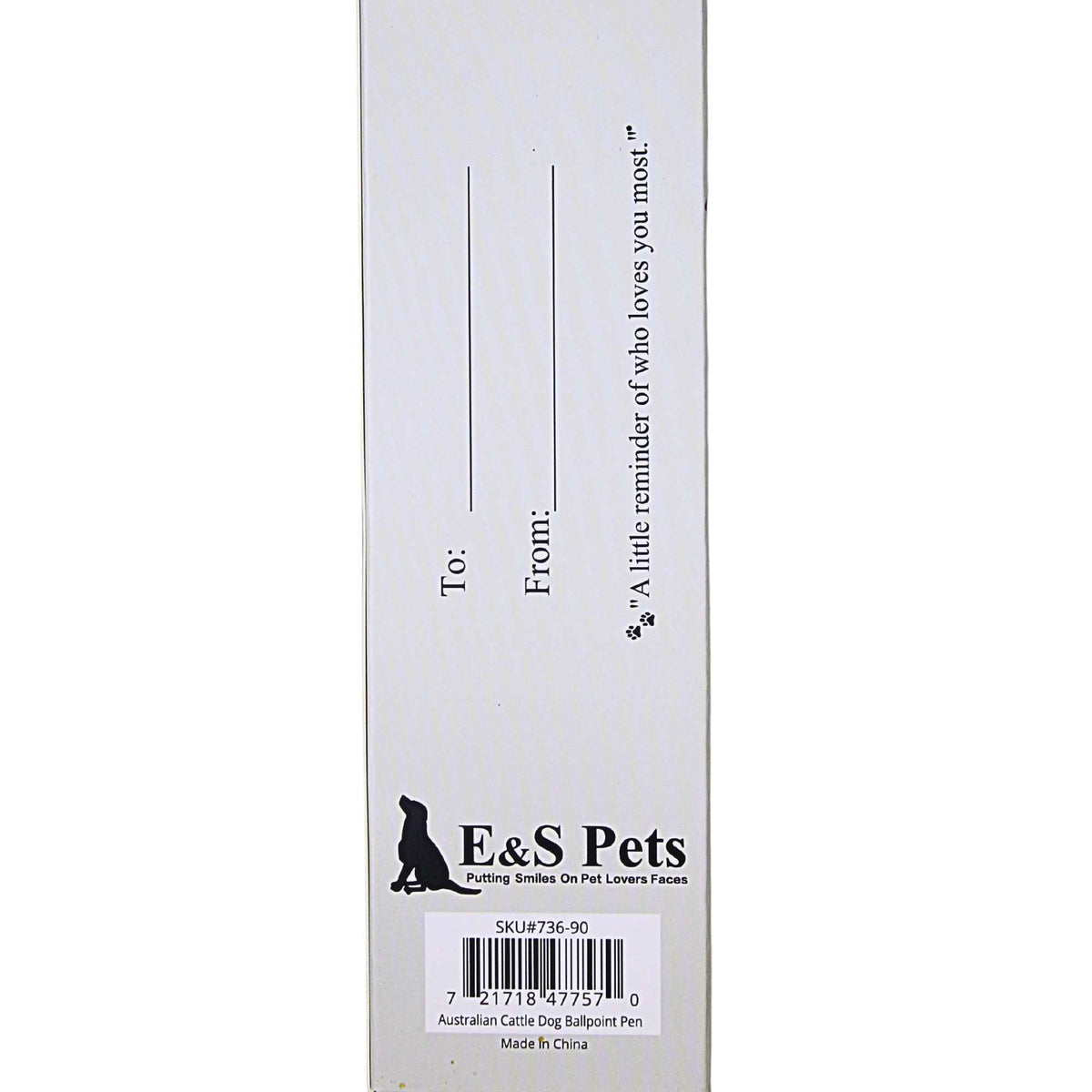 E & S Imports Australian Cattle Dog Ballpoint Pen - - SBKGifts.com
