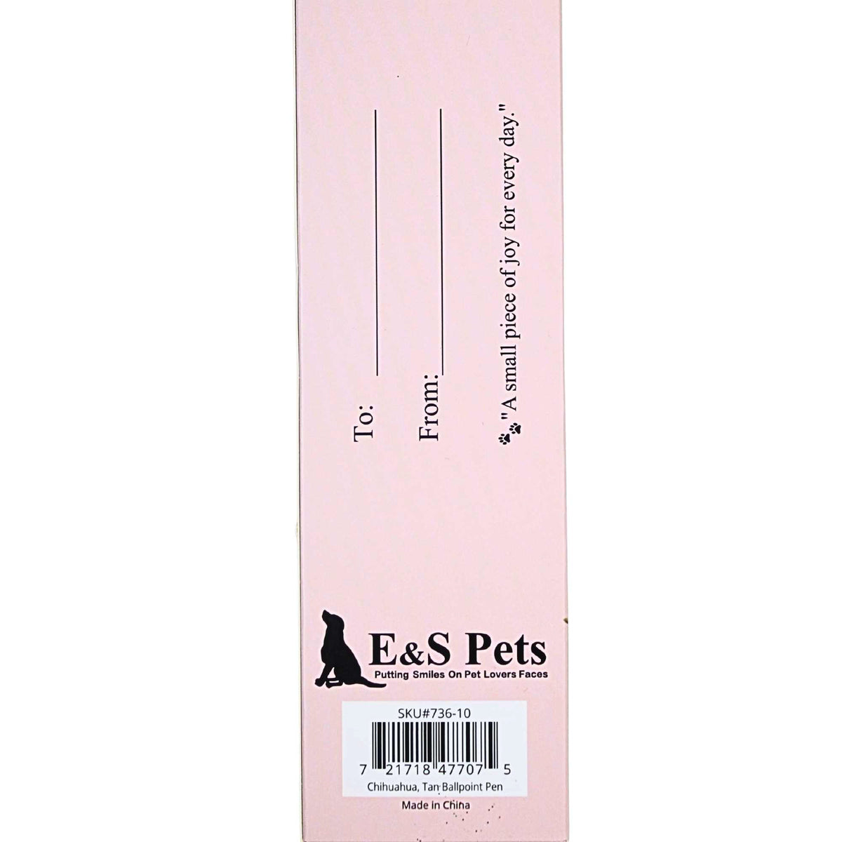 E & S Imports Chihuahua, Tan Ballpoint Pen - - SBKGifts.com