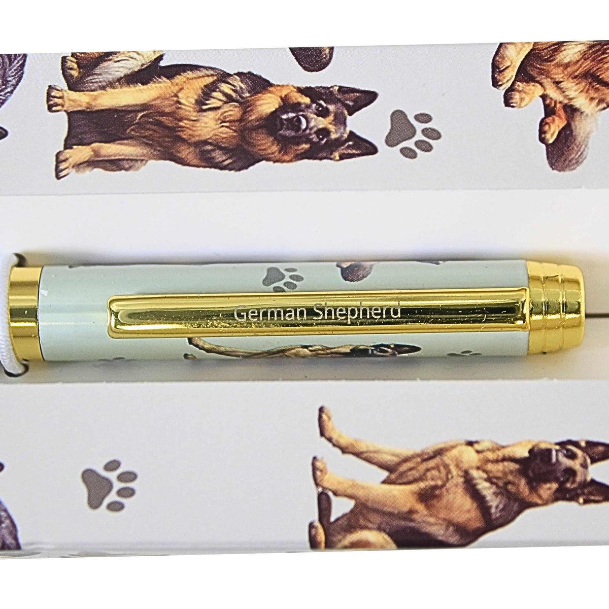 E & S Imports German Shepherd, Grey Ballpoint Pen - - SBKGifts.com
