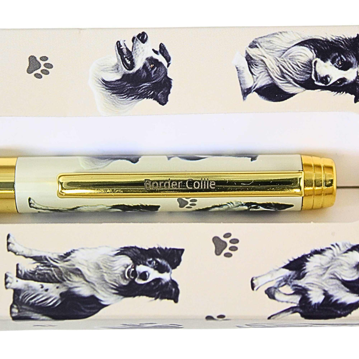 E & S Imports Border Collie Ballpoint Pen - - SBKGifts.com