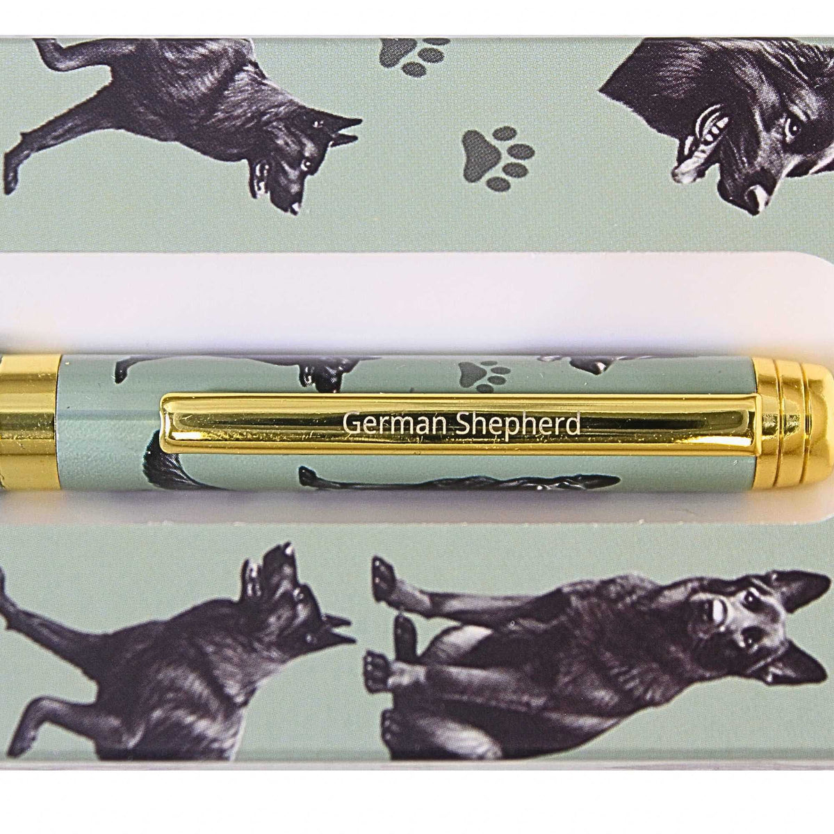 E & S Imports Black German Shepherd Ballpoint Pen - - SBKGifts.com