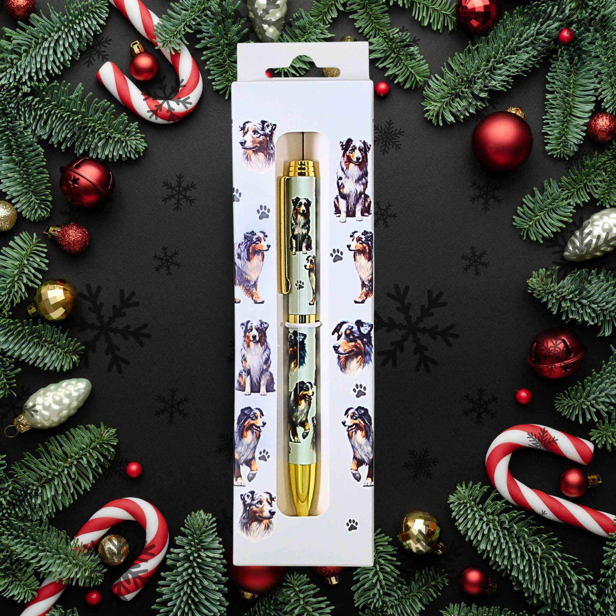 E & S Imports Australian Shepherd Ballpoint Pen - - SBKGifts.com