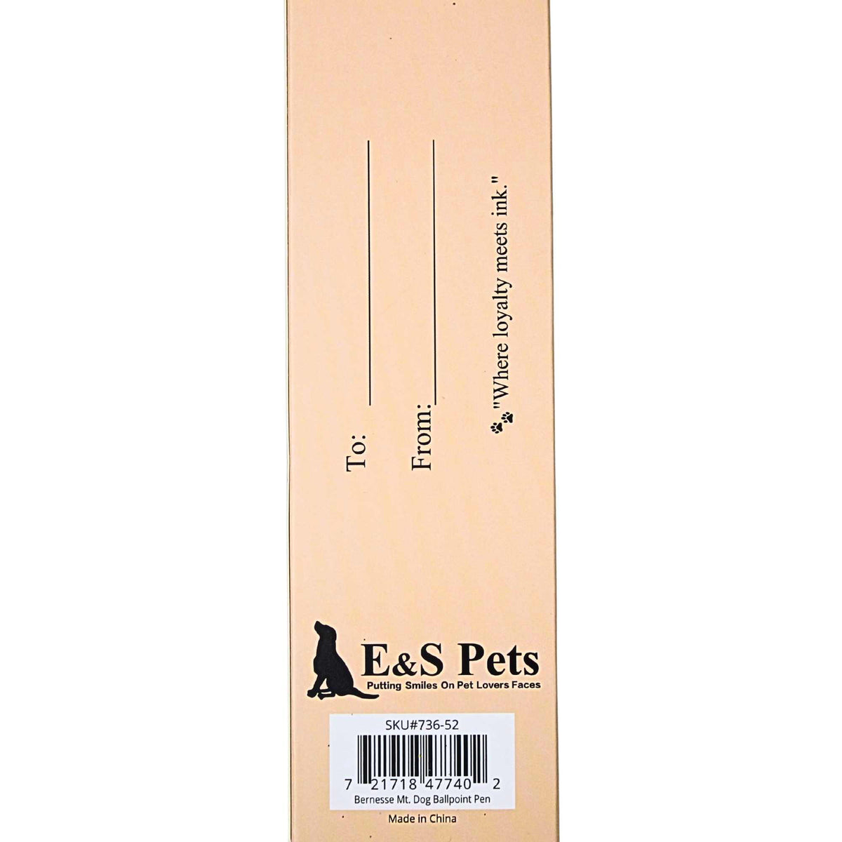 E & S Imports Bernese Mt. Dog Ballpoint Pen - - SBKGifts.com
