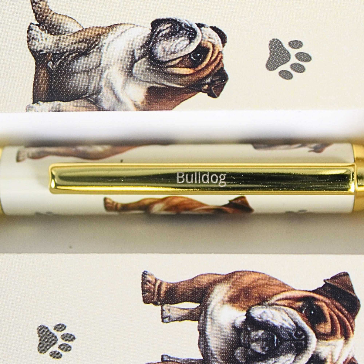 E & S Imports Bulldog Ballpoint Pen - - SBKGifts.com