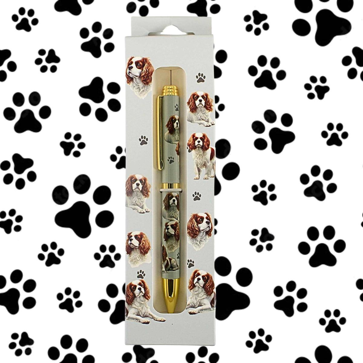 E & S Imports King Charles Cavalier Ballpoint Pen - - SBKGifts.com