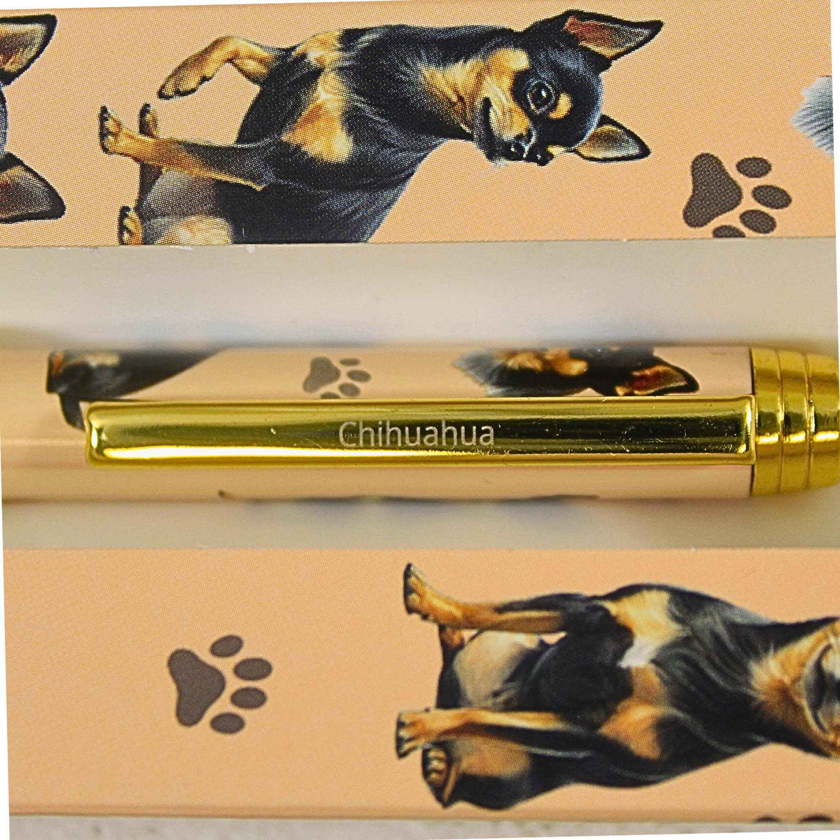 E & S Imports Black Chihuahua Ballpoint Pen - - SBKGifts.com
