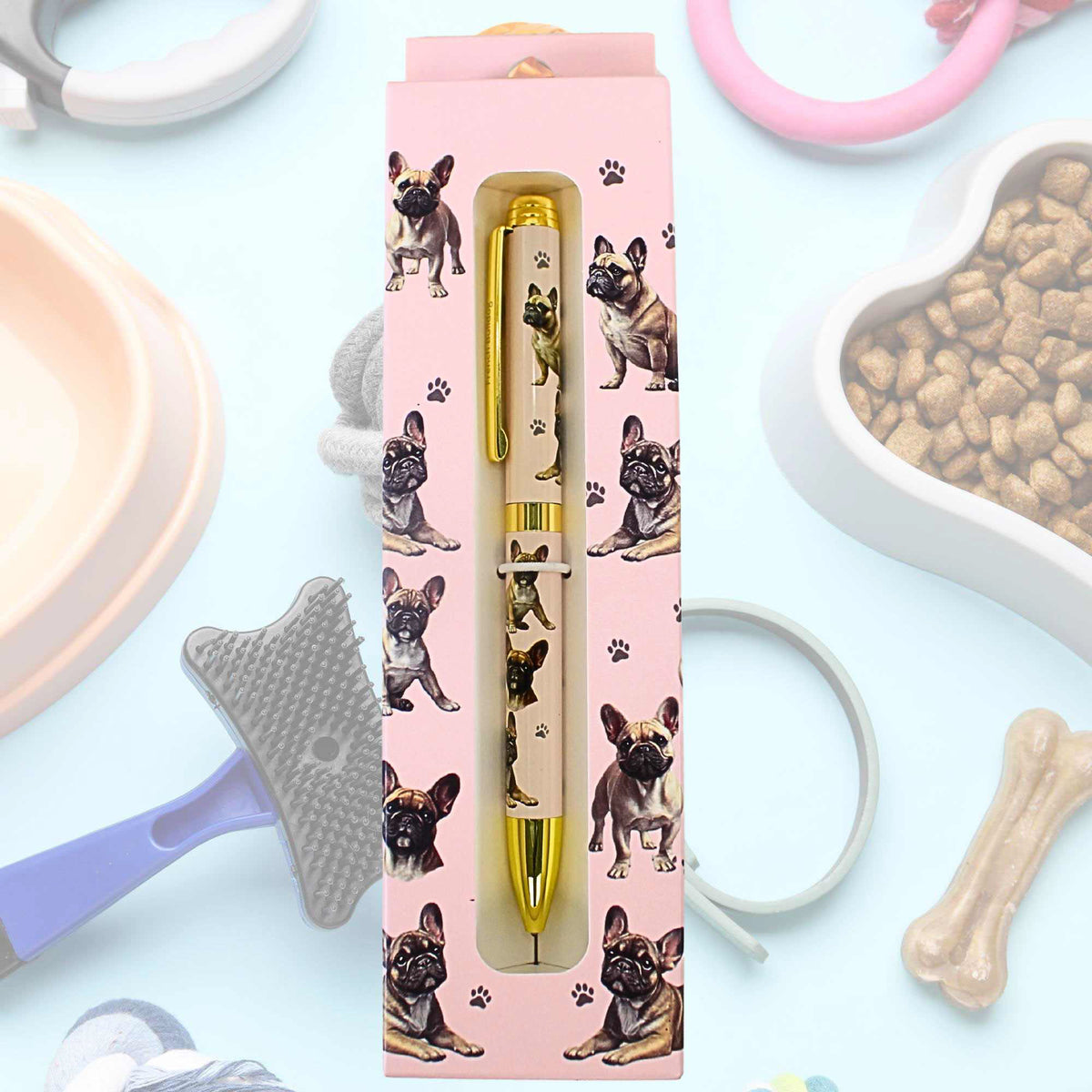 E & S Imports French Bulldog Ballpoint Pen - - SBKGifts.com