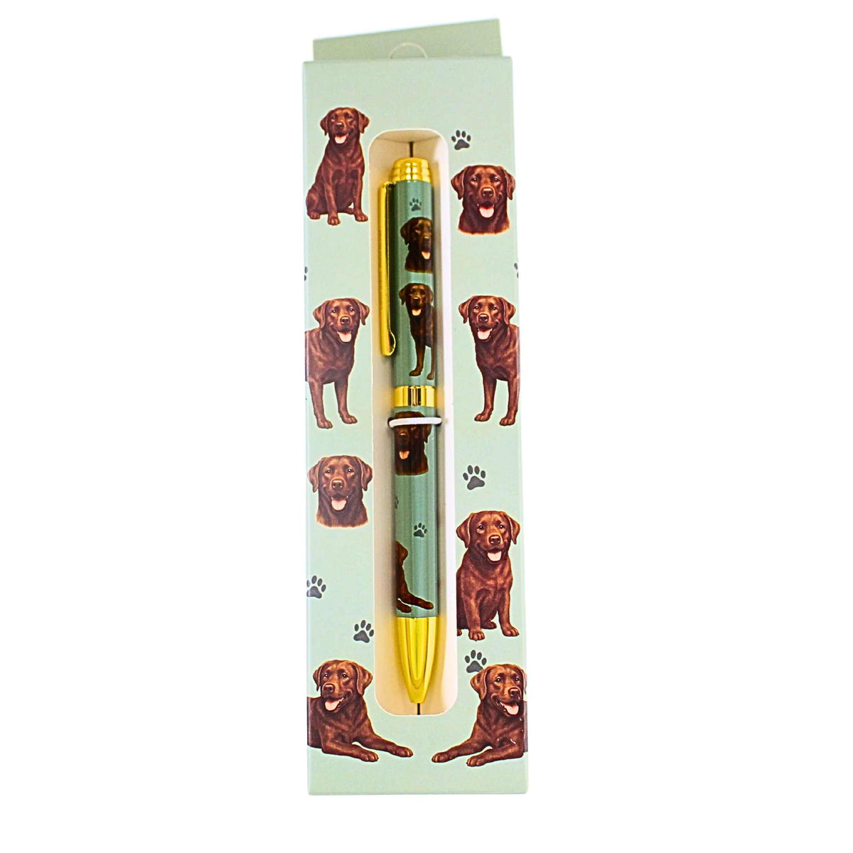 66576 Chocolate Labrador Ballpoint Pen 73622