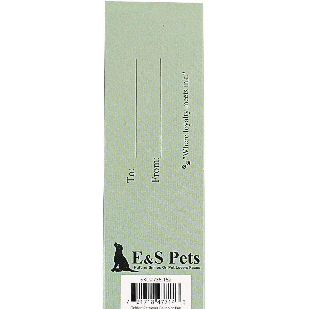 E & S Imports Golden Retriever Ballpoint Pen - - SBKGifts.com