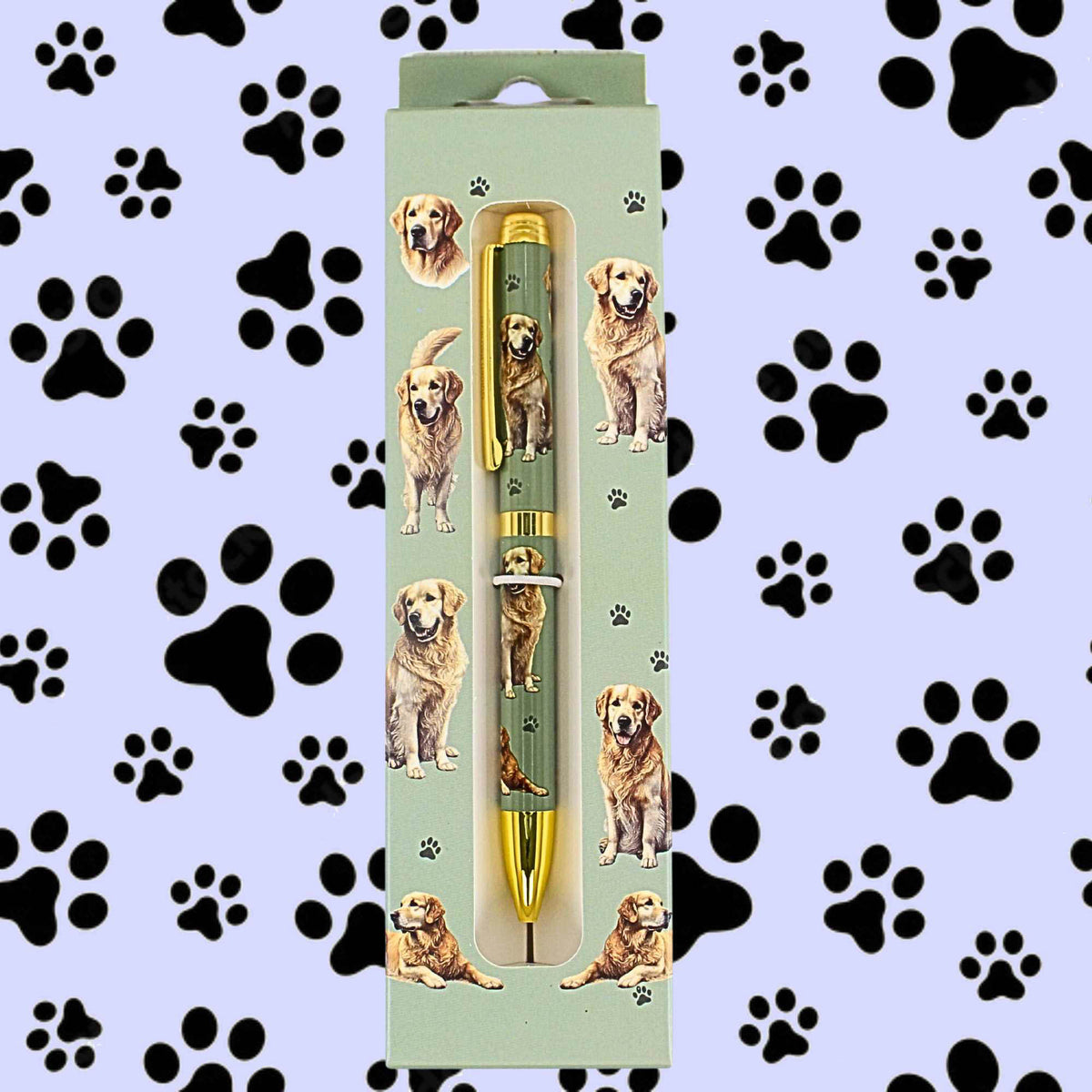 E & S Imports Golden Retriever Ballpoint Pen - - SBKGifts.com
