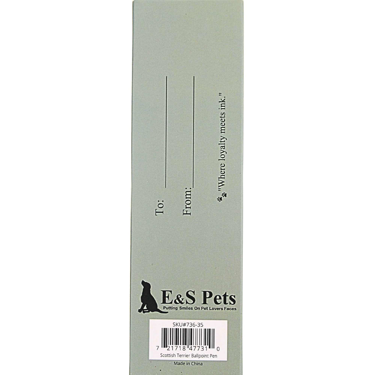 E & S Imports Scottish Terrier Ballpoint Pen - - SBKGifts.com