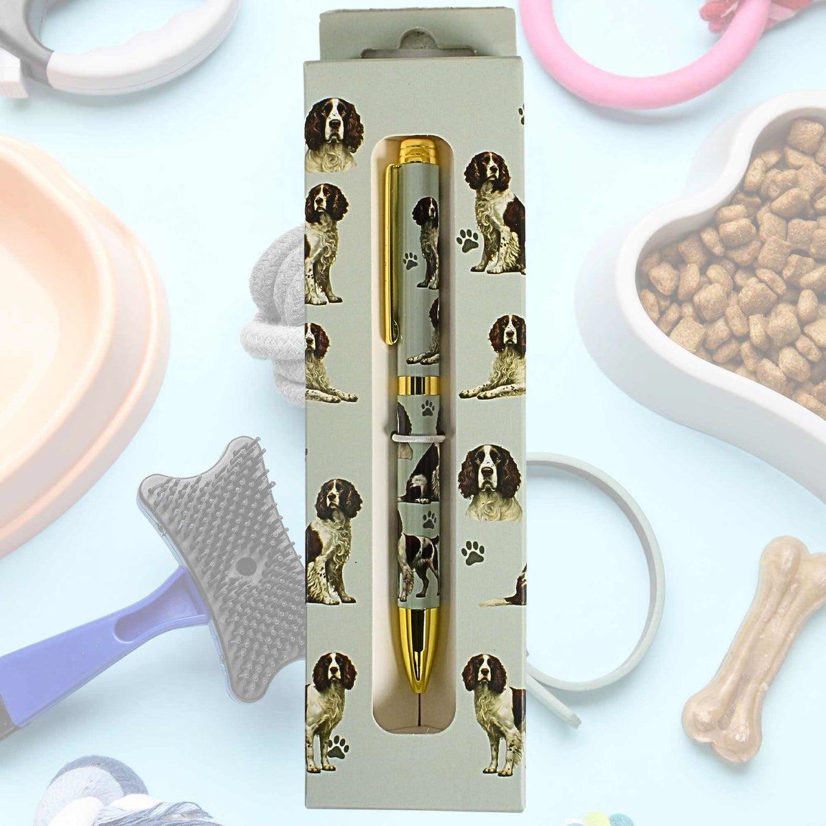 E & S Imports Springer Spaniel Ballpoint Pen - - SBKGifts.com