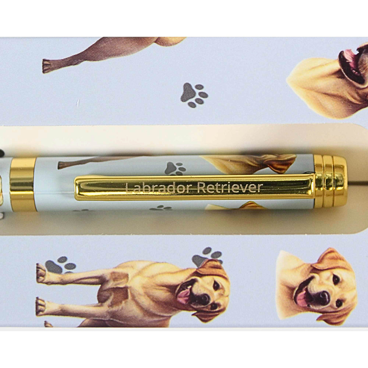 E & S Imports Yellow Labrador Ballpoint Pen - - SBKGifts.com