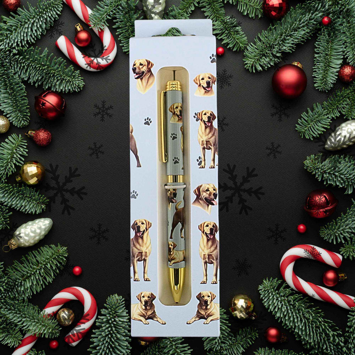 E & S Imports Yellow Labrador Ballpoint Pen - - SBKGifts.com