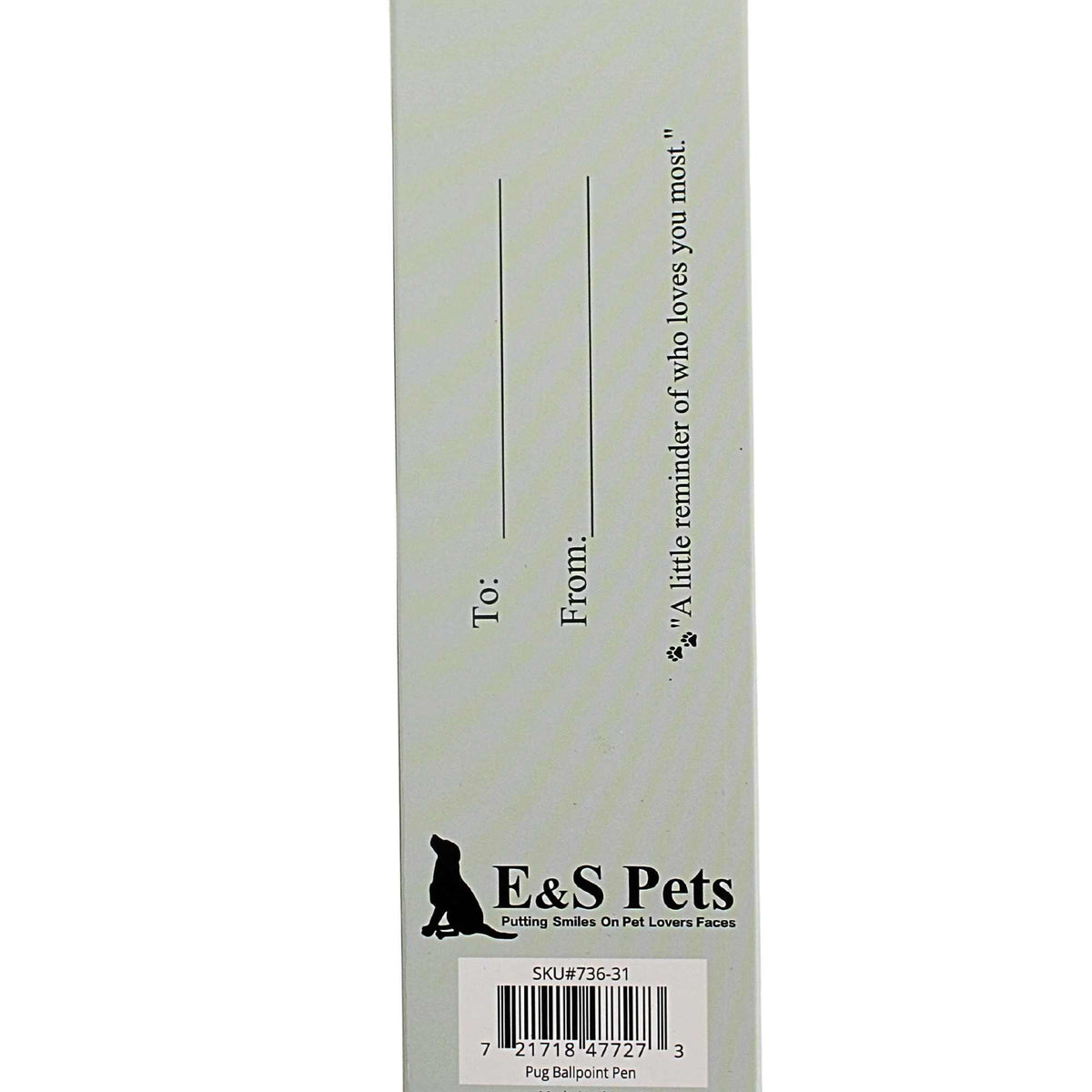 E & S Imports Pug Ballpoint Pen - - SBKGifts.com
