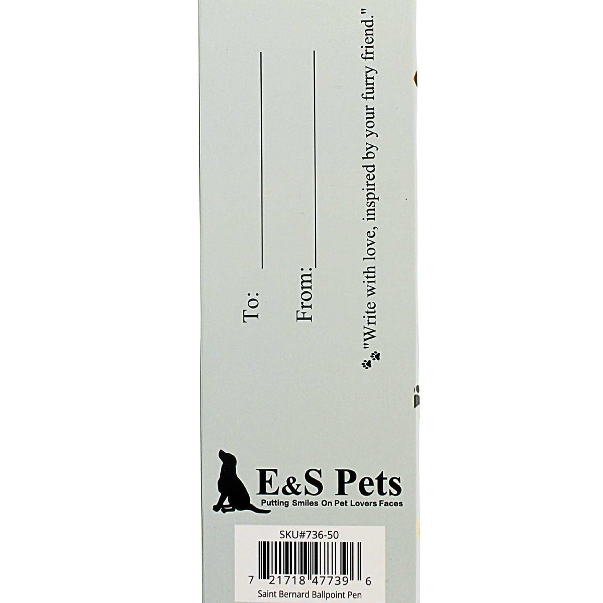 E & S Imports Saint Bernard Ballpoint Pen - - SBKGifts.com