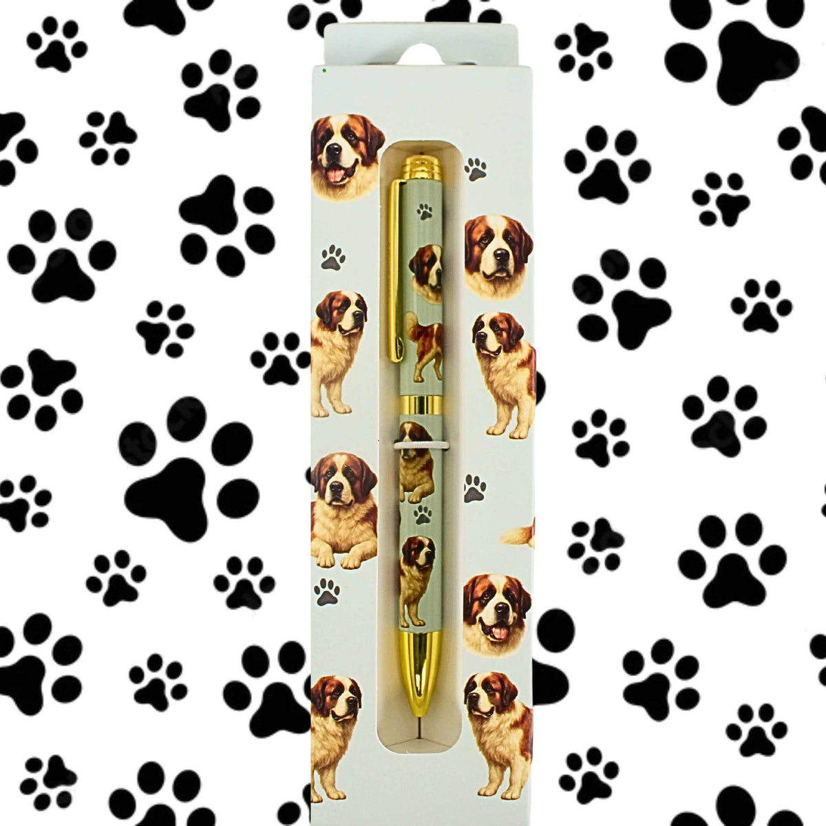 E & S Imports Saint Bernard Ballpoint Pen - - SBKGifts.com