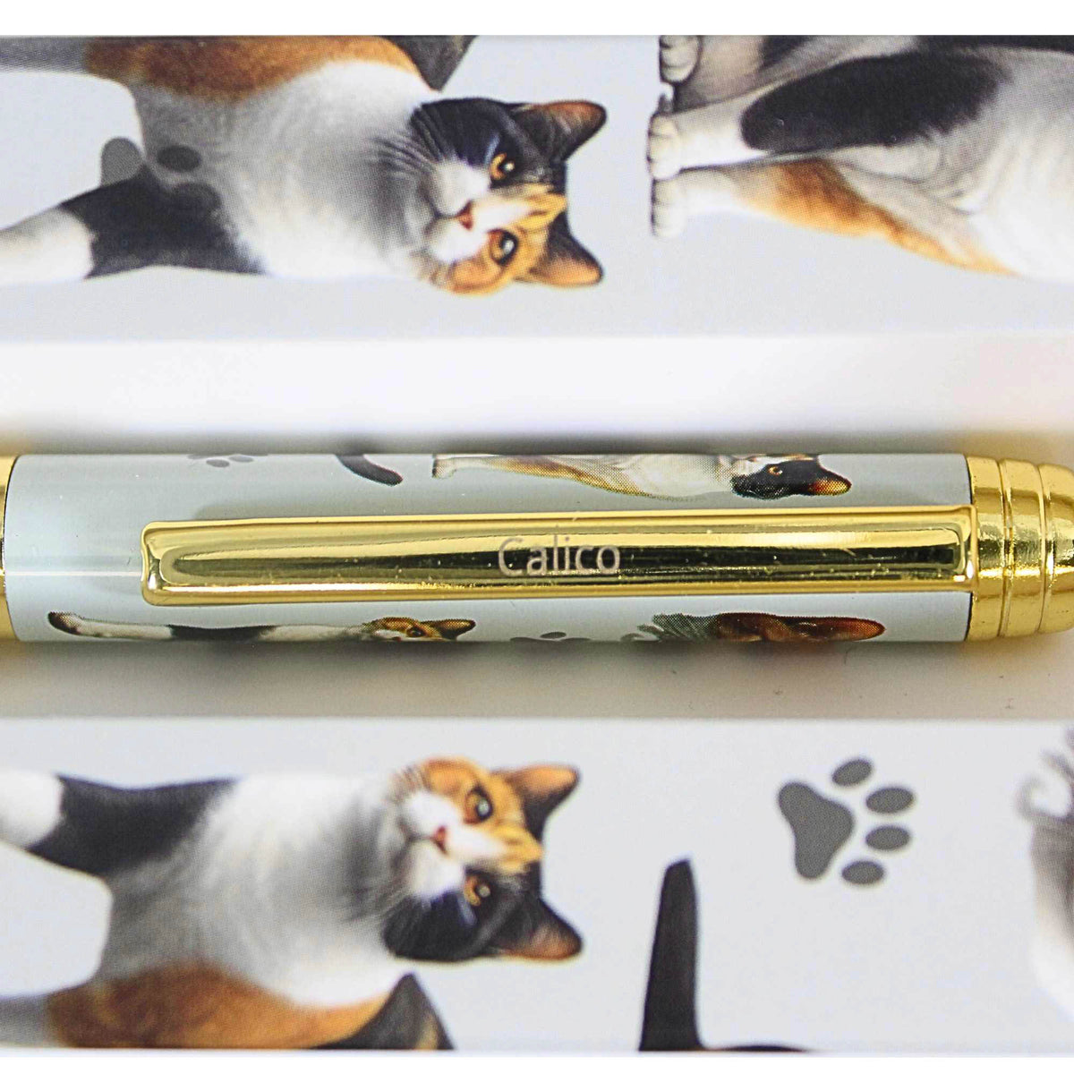 E & S Imports Calico Cat Ballpoint Pen - - SBKGifts.com