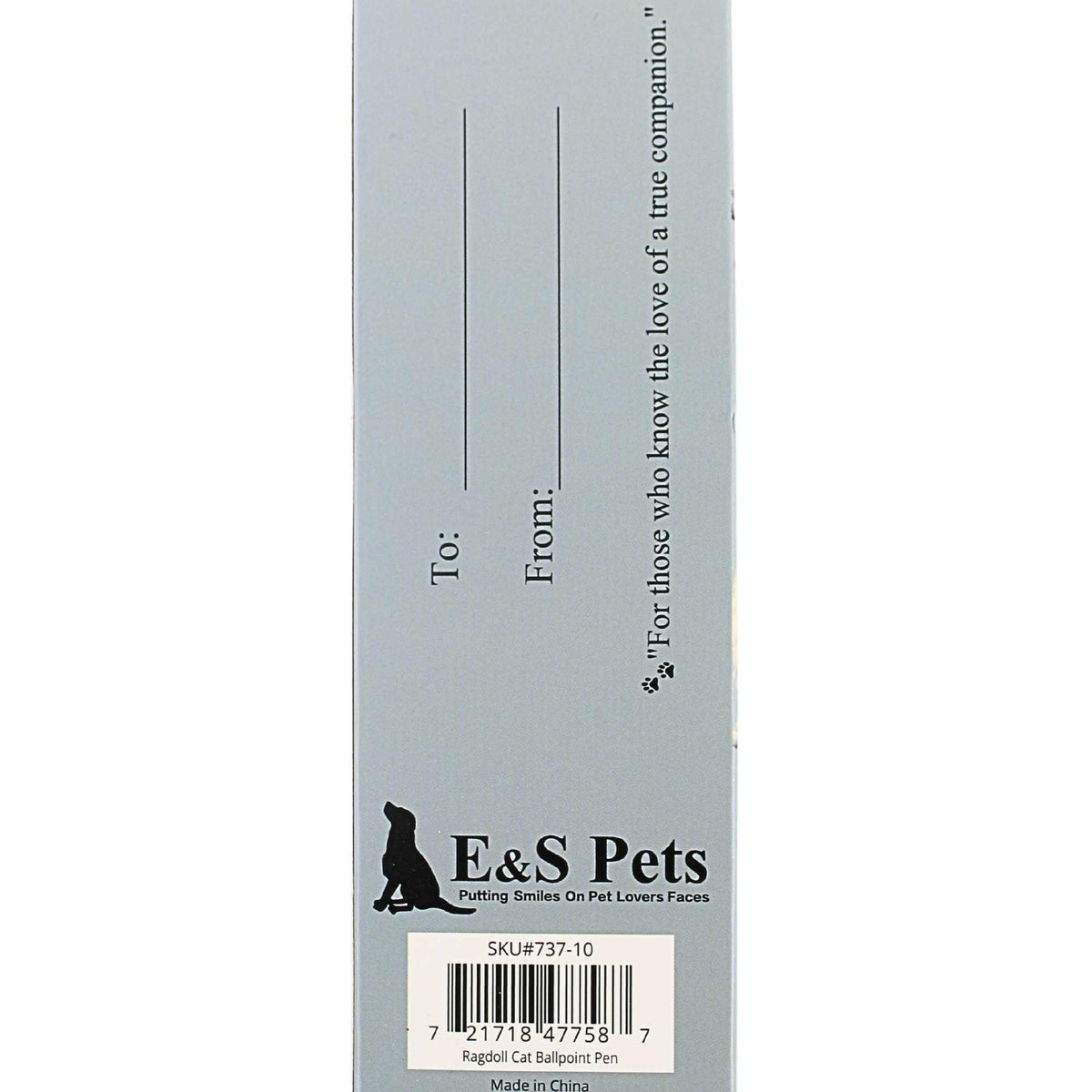 E & S Imports Ragdoll Cat Ballpoint Pen - - SBKGifts.com