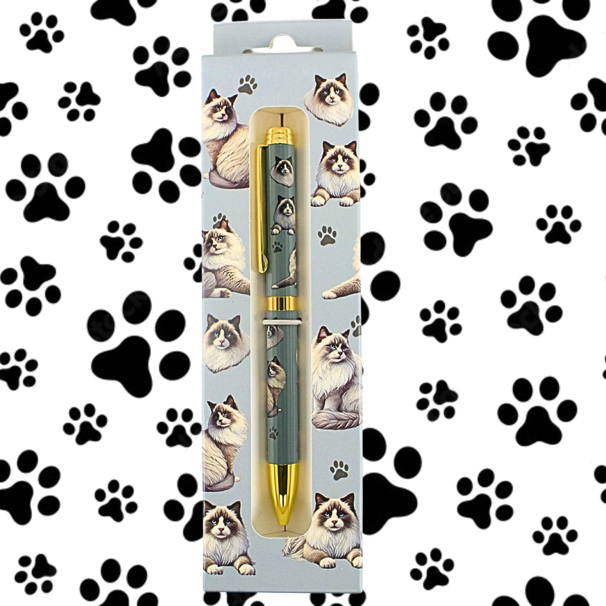 E & S Imports Ragdoll Cat Ballpoint Pen - - SBKGifts.com