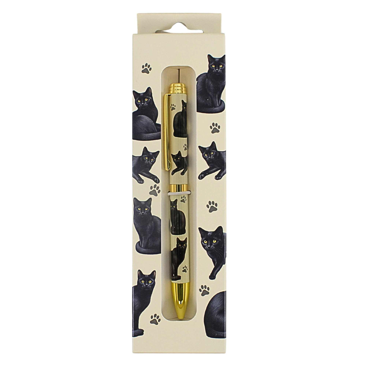 66604 Black Cat Ballpoint Pen 7375