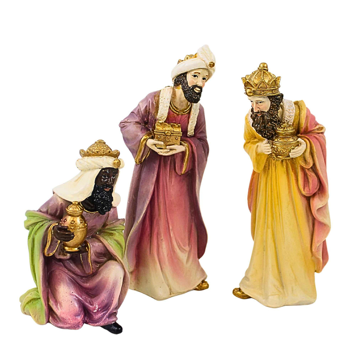 Kurt S. Adler 7-Pc Resin Nativity Set - - SBKGifts.com