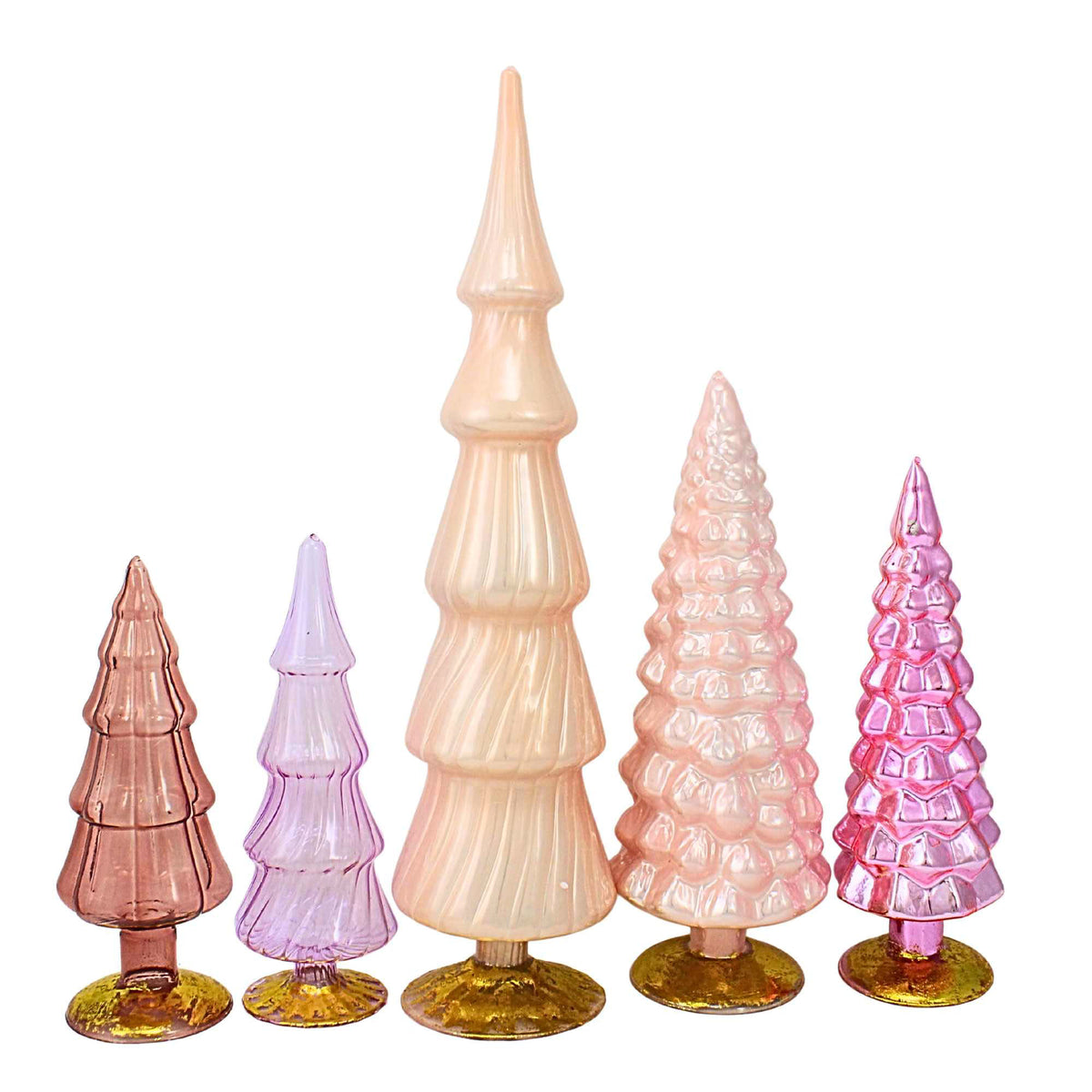 Cody Foster Rose Hue Trees Set Of 5 - - SBKGifts.com