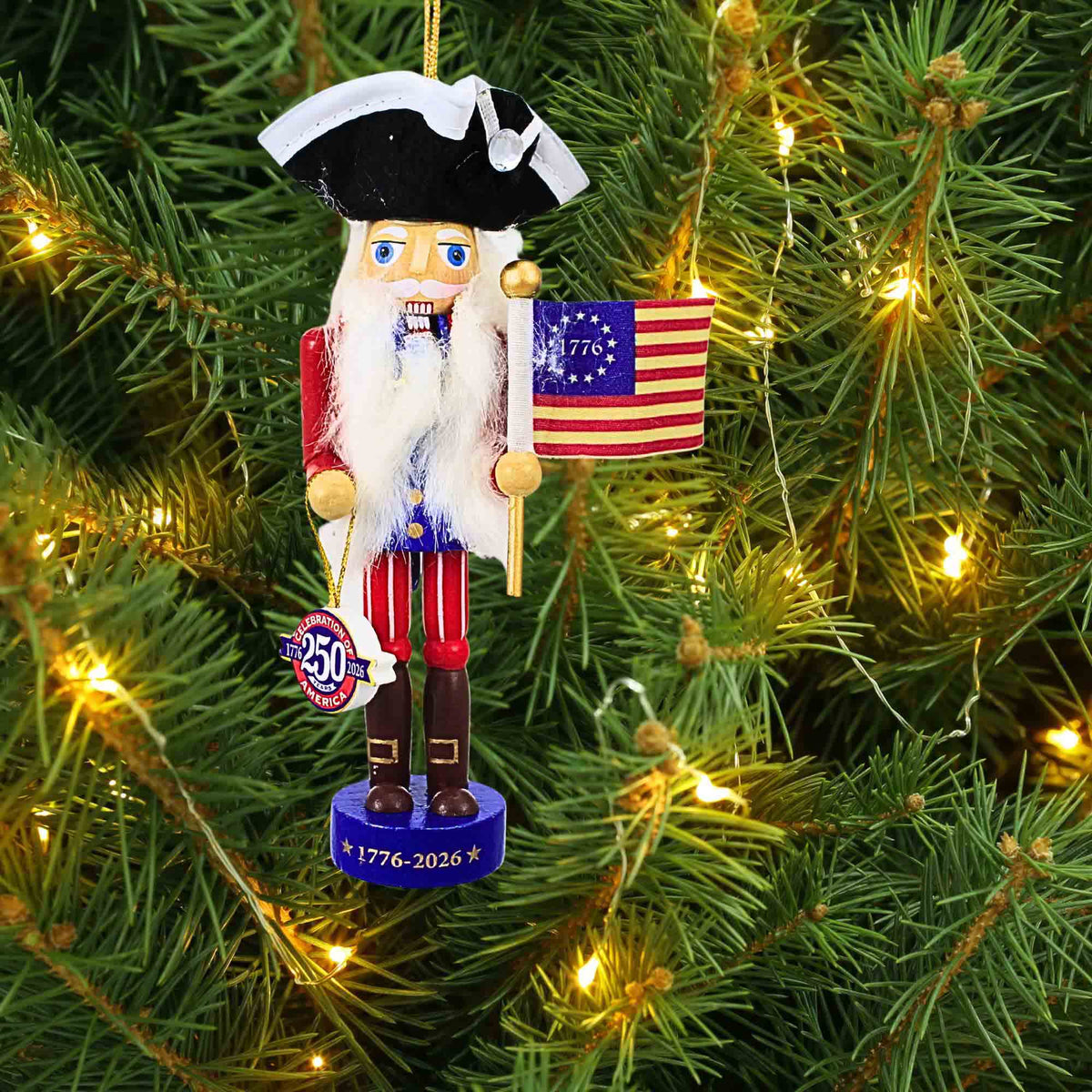 Kurt S. Adler 250Th Anniversary Of America Nutcracker Ornament - - SBKGifts.com