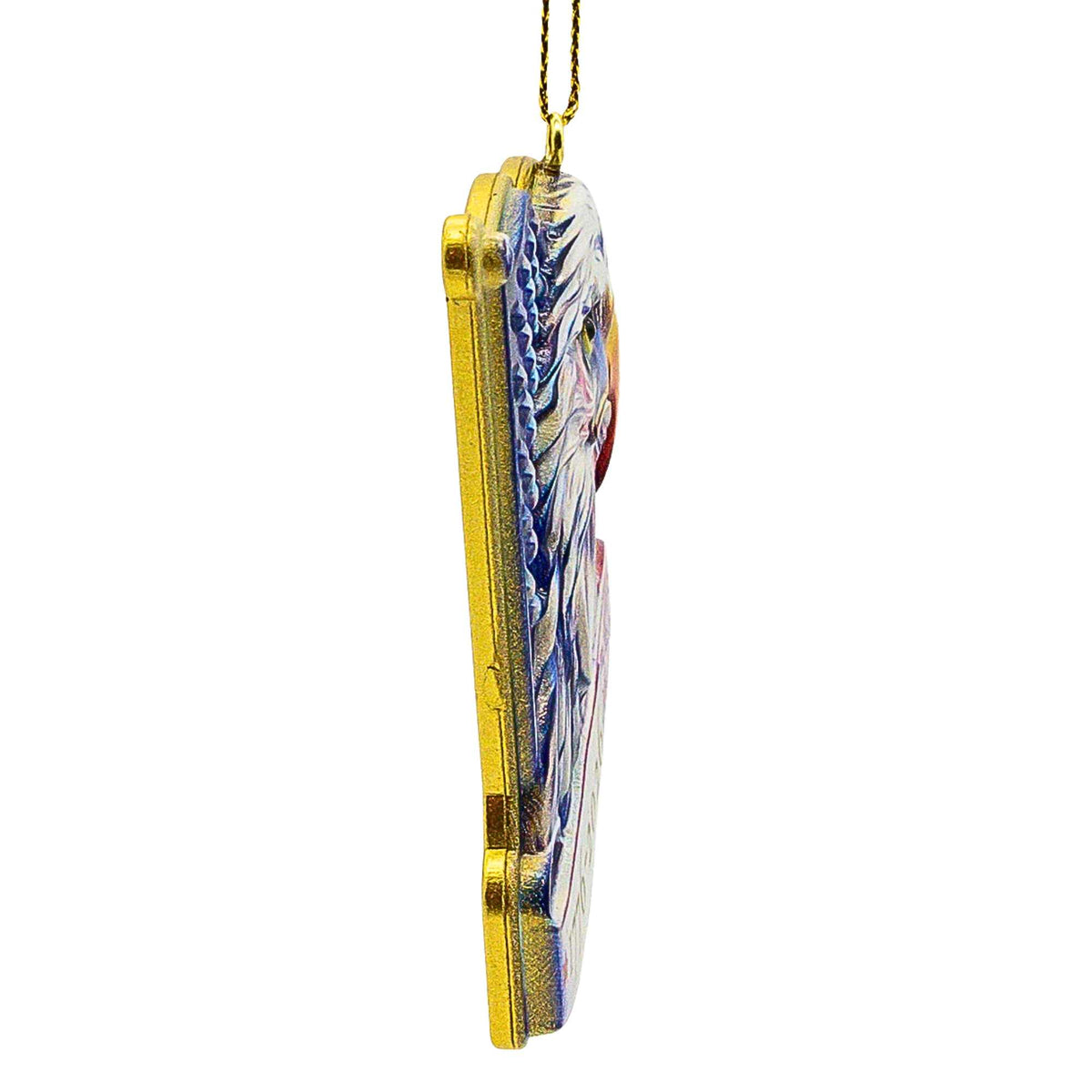 Kurt S. Adler 1776-2026 America 250Th 3-D Eagle Head With Flag Ornament - - SBKGifts.com