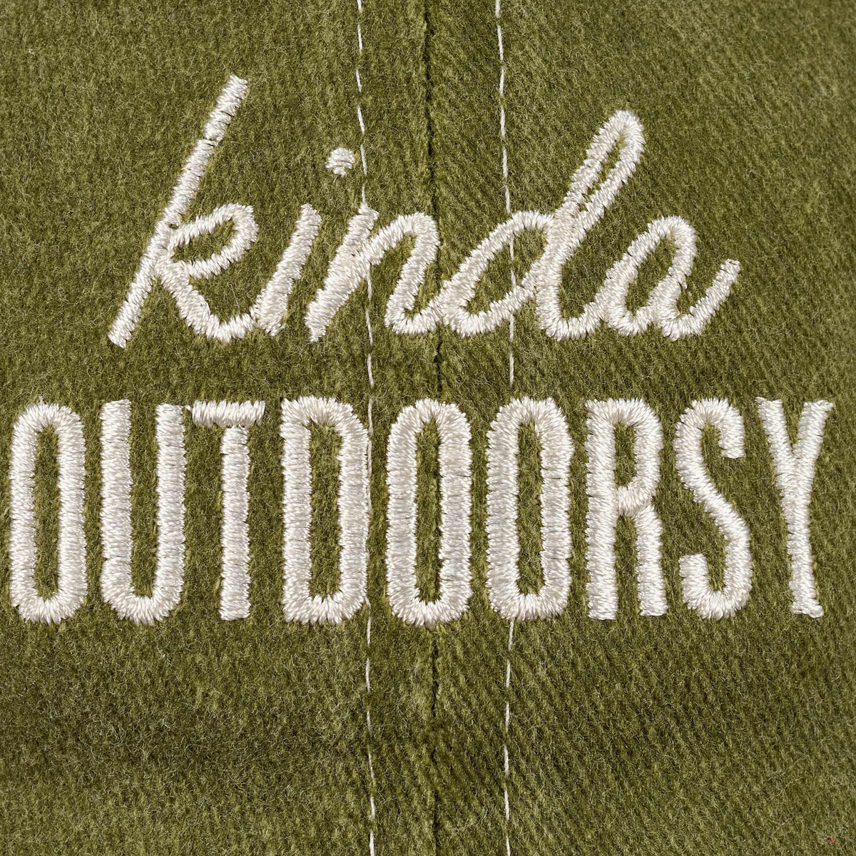 Primitives By Kathy Kinda Outdoorsy Baseball Cap - - SBKGifts.com