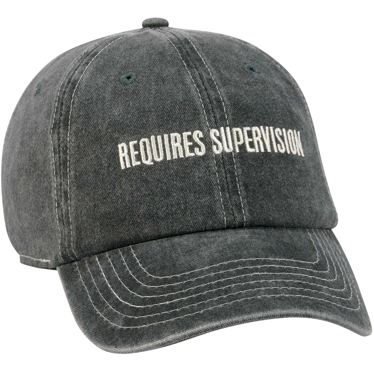 66661 Requires Supervision Baseball Cap 112923