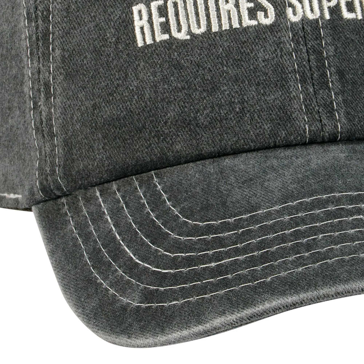 Primitives By Kathy Requires Supervision Baseball Cap - - SBKGifts.com