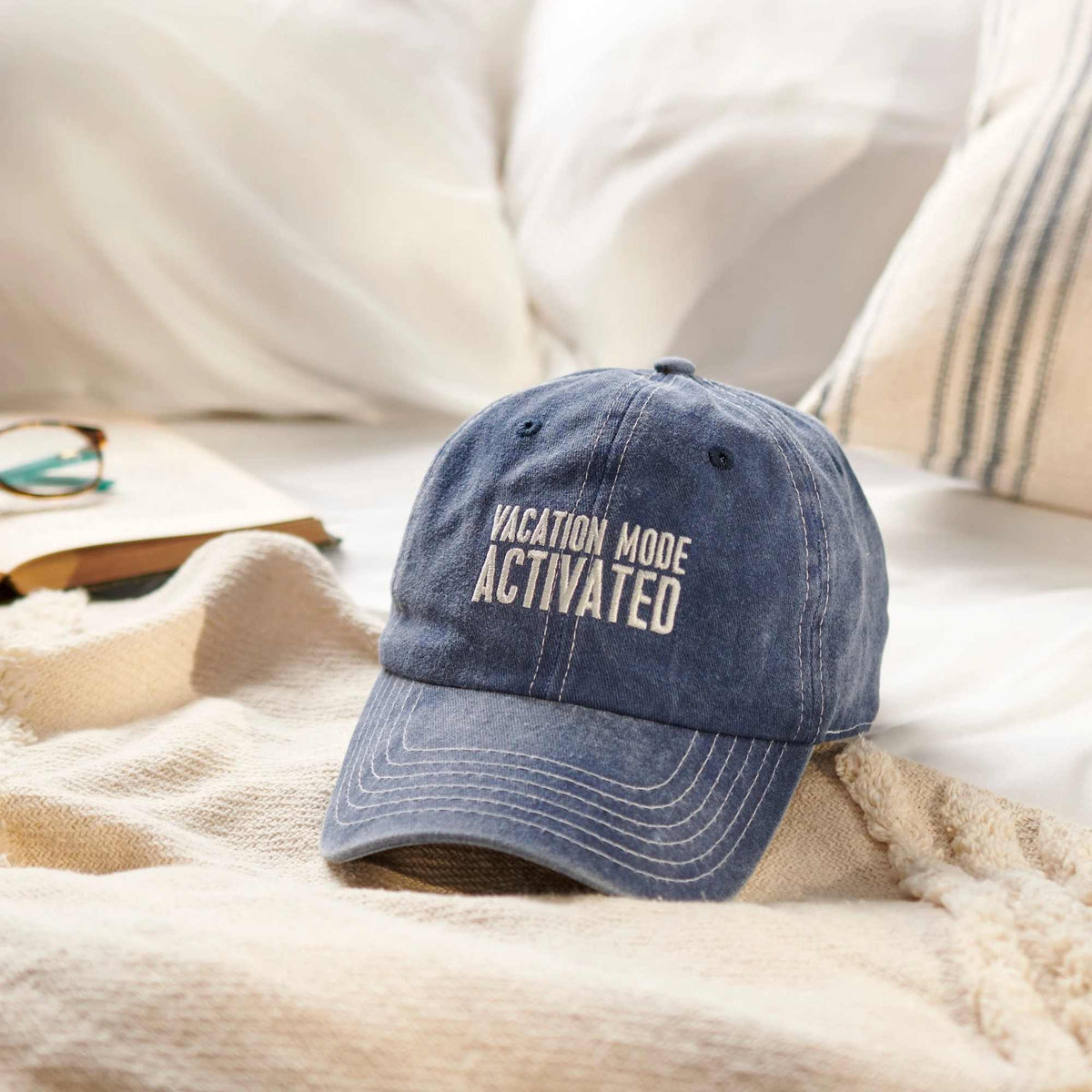 Primitives By Kathy Vacation Mode Baseball Cap - - SBKGifts.com