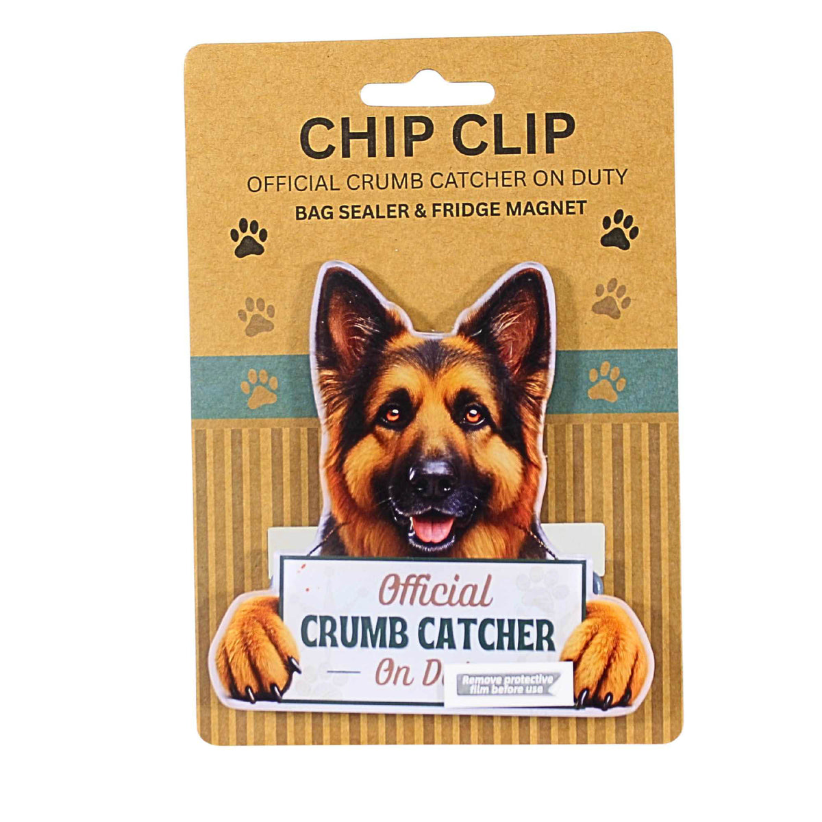 E & S Imports German Shepherd Chip Clip - - SBKGifts.com