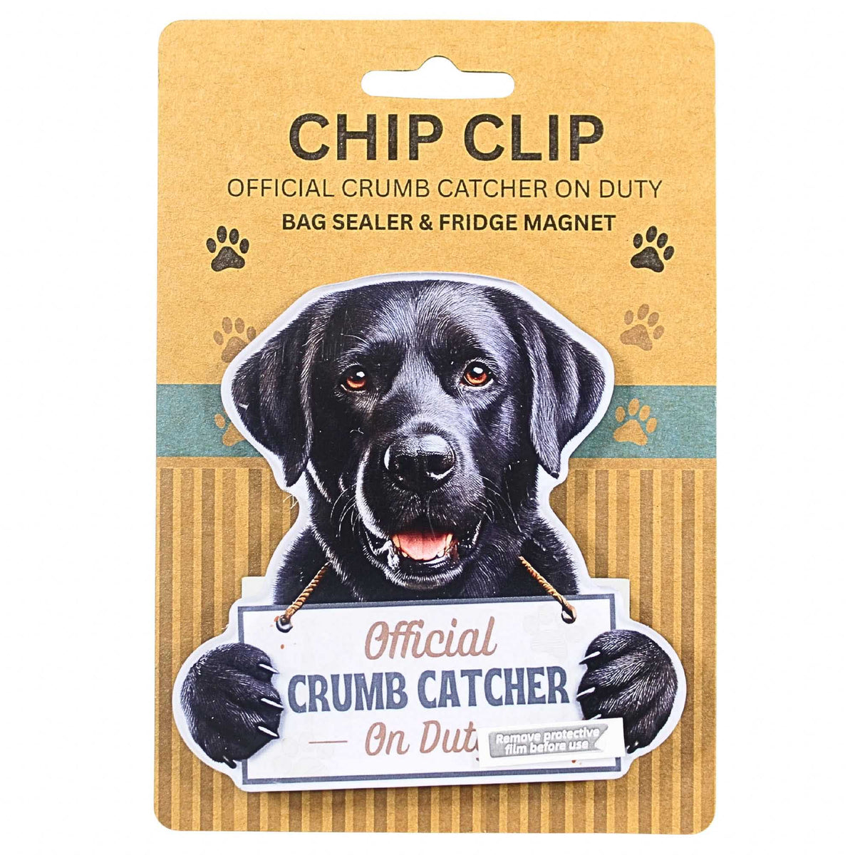 E & S Imports Labrador Black Chip Clip - - SBKGifts.com