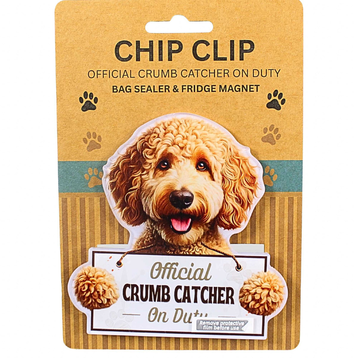 E & S Imports Goldendoodle Chip Clip - - SBKGifts.com