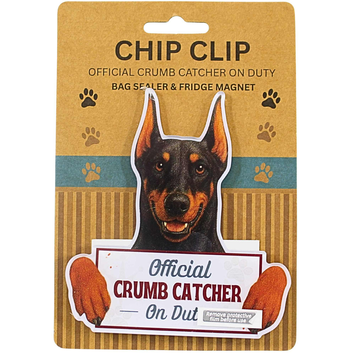 E & S Imports Doberman Chip Clip - - SBKGifts.com