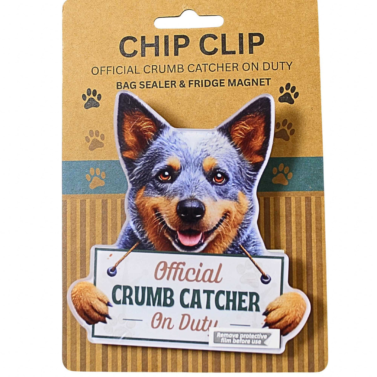 E & S Imports Australian Cattle Dog Chip Clip - - SBKGifts.com