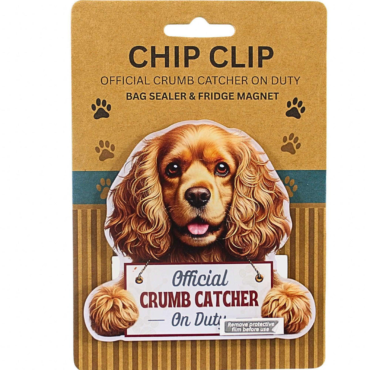 E & S Imports Cocker Spaniel Chip Clip - - SBKGifts.com