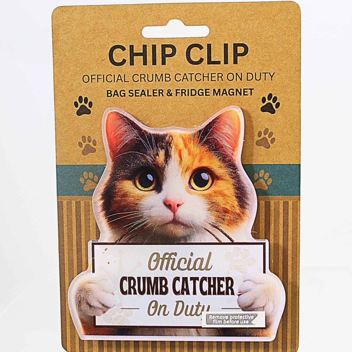 E & S Imports Calico Cat Chip Clip - - SBKGifts.com