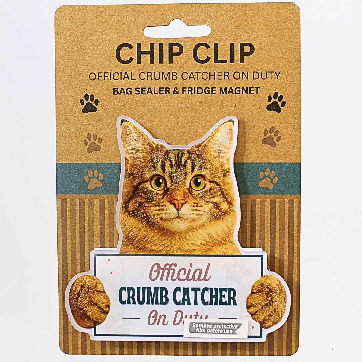 E & S Imports Maine Coon Cat Chip Clip - - SBKGifts.com