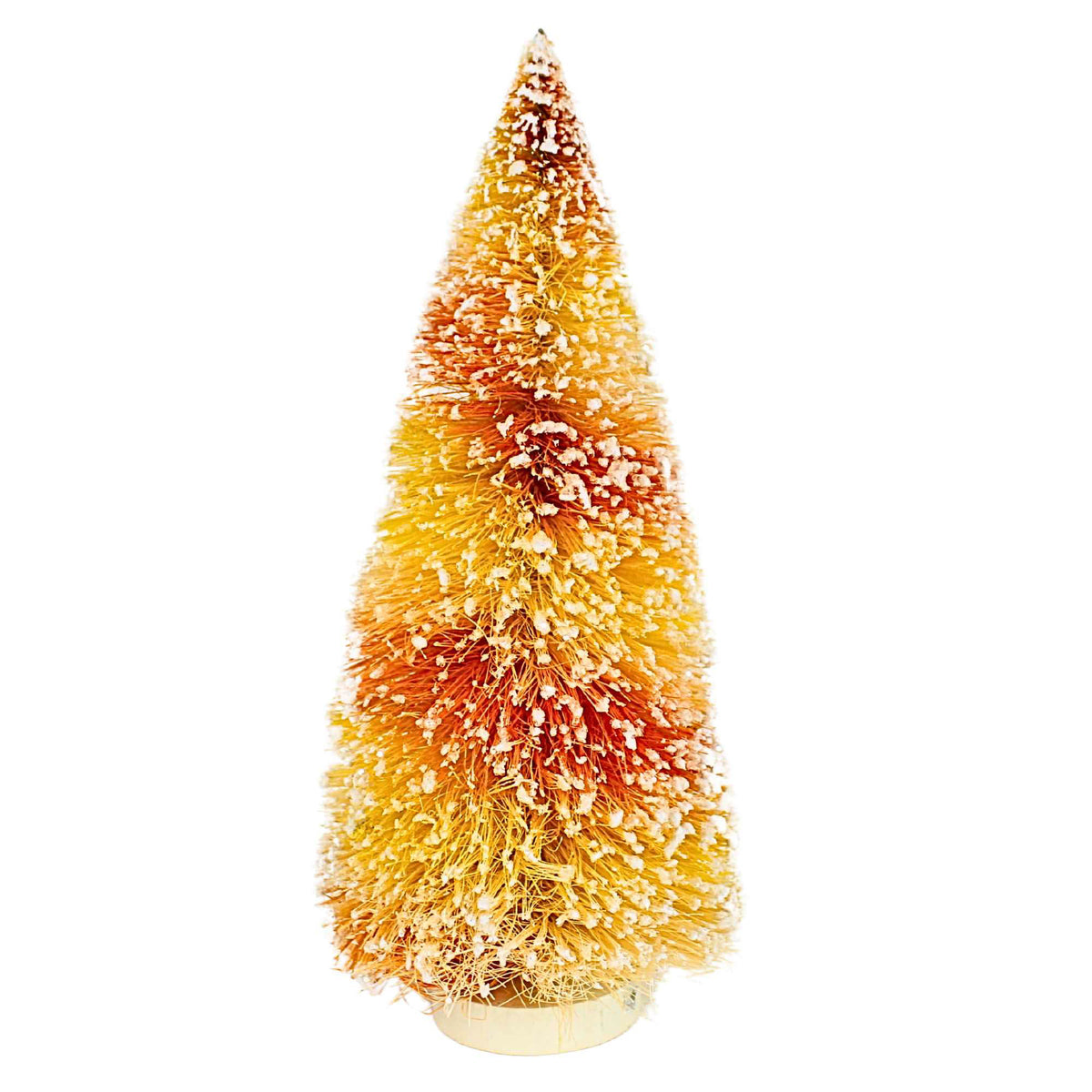 Bethany Lowe Candy Corn Bottle Brush Tree - - SBKGifts.com