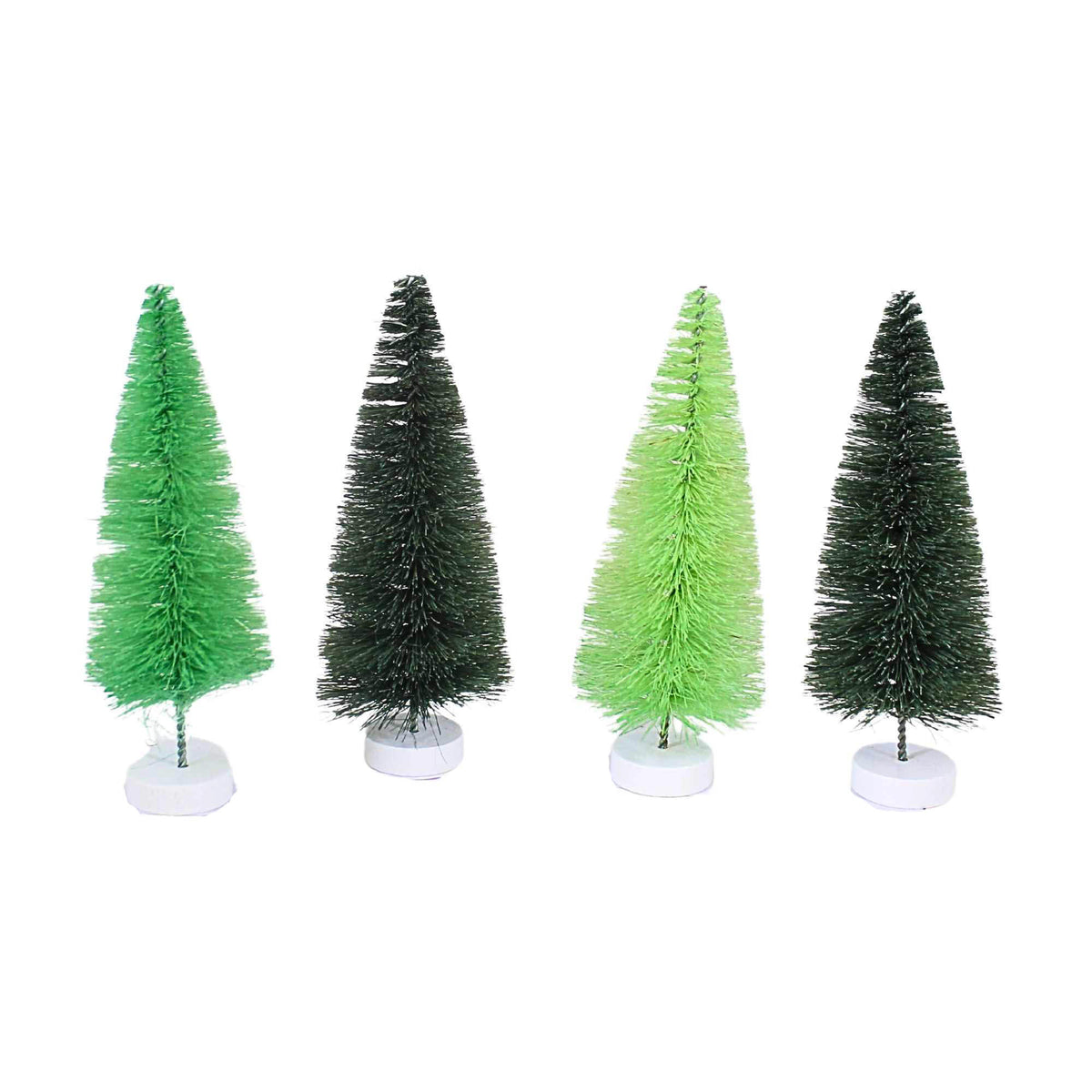 Cody Foster Green Hue Bottle Brush Trees - - SBKGifts.com