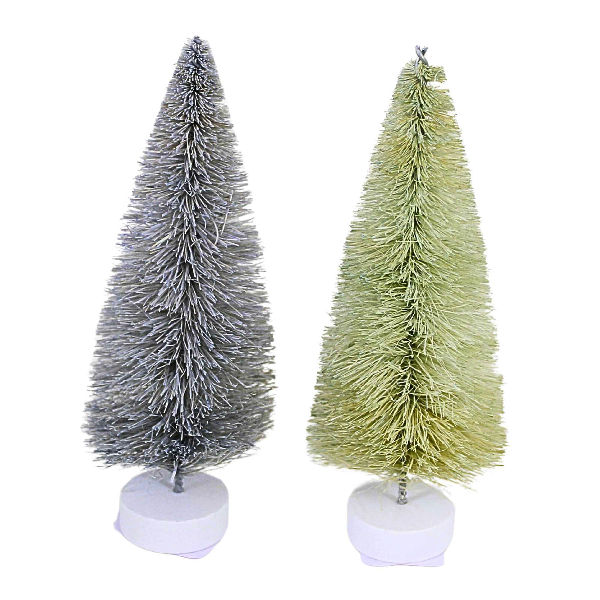 Cody Foster Winter Green Trees Set/7 - - SBKGifts.com